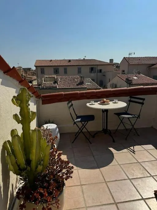 Arazy - Superb Duplex Old Antibes Very Central, Ac, Terrace